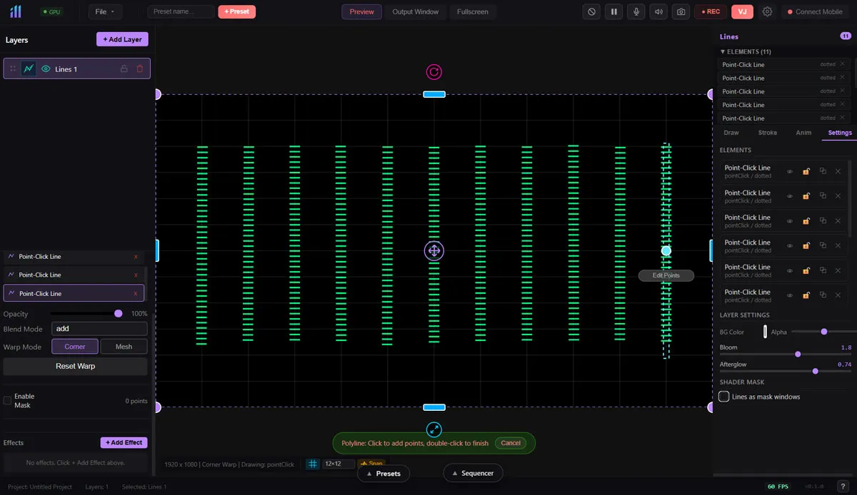 Line Drawing & Mapping